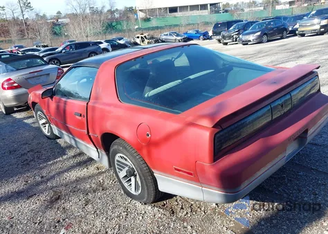 1985 Pontiac Firebird Trans Am from USA, damaged, VIN 1G2FW87H3FN208733